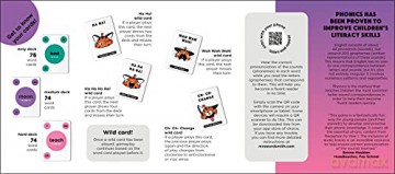 Mrs Wordsmith Phonics Blah Blah Blah Card Game, Ages 4-7 (Early Years and Key Stage 1): Accelerate Every Child's Reading [KSIĄŻKA]