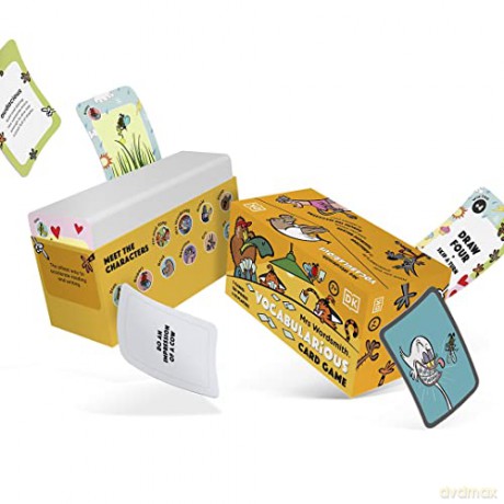 Mrs Wordsmith Vocabularious Card Game. Ages 7-11 (Key Stage 2) (UK): + 3 Months of Word Tag Video Game - Mrs Wordsmith [KSIĄŻKA]