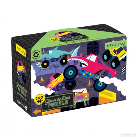 Mudpuppy 9780735376533 Monster Trucks Jigsaw Puzzle, Multicoloured, one Size - Mudpuppy [PUZZLE]