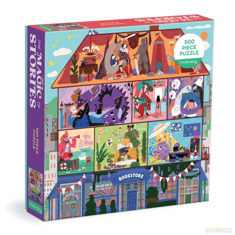 Mudpuppy 9780735376755 The Magic of Stories Jigsaw Puzzle, Multicoloured, one size - Mudpuppy [PUZZLE]