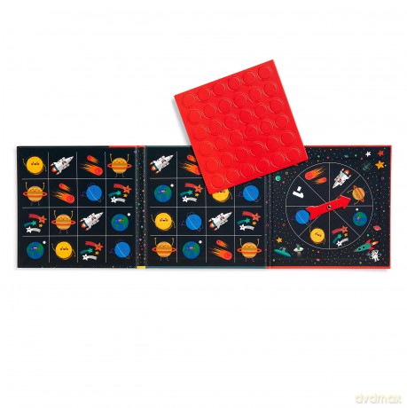 Mudpuppy 9780735377332 Space Magnetic Bingo - Mudpuppy [KSIĄŻKA]