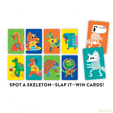 Mudpuppy 9780735377394 Dinosaurs Card Game - Mudpuppy [KSIĄŻKA]