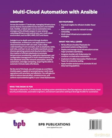 Multi-Cloud Automation with Ansible: Automate, orchestrate, and scale in a multi-cloud world (English Edition) - Pankaj Sabharwal [KSIĄŻKA]