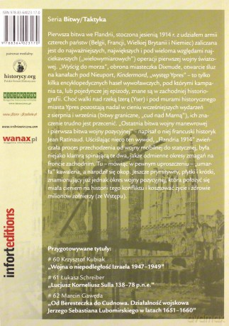 Izera i Ypres. Kampania We Flandrii 1914 - Marcinek K. [KSIĄŻKA]