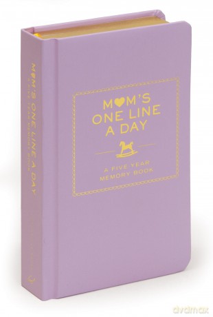Mum's One Line a Day: A Five-Year Memory Book - Chronicle Books [KSIĄŻKA]