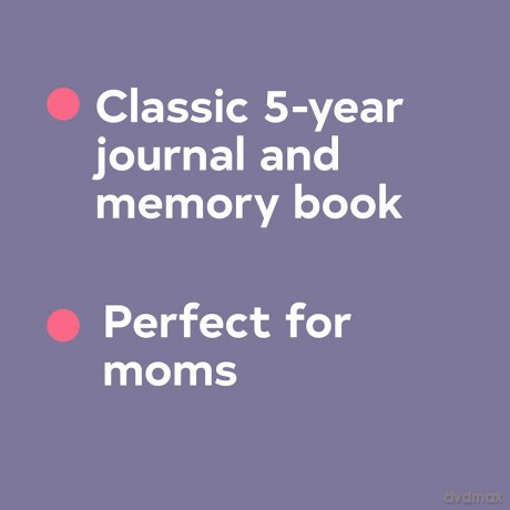 Mum's Floral One Line a Day: A Five-Year Memory Book - Chronicle Books [KSIĄŻKA]