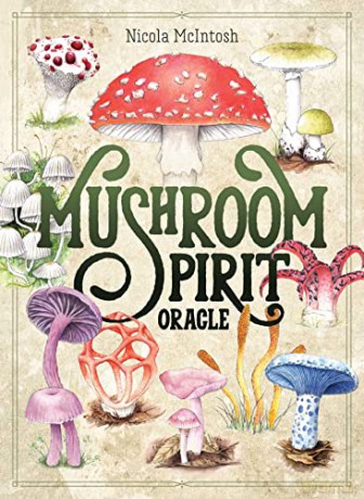 Mushroom Spirit Oracle: (36 Gilded Cards and 112-Page Full-Color Guidebook) - Nicola McIntosh [KSIĄŻKA]
