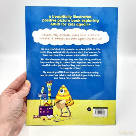 My Amazing ADHD Brain: A Child's Guide to Thriving with ADHD - Emily Snape [KSIĄŻKA]
