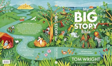 My Big Story Bible: 140 Faithful Stories, from Genesis to Revelation - Wright Tom [KSIĄŻKA]