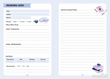 My Book Club Journal: A Reading Log of the Books I Loved, Loathed, and Couldn't Wait to Talk about - Weldon Owen [KALENDARZ]
