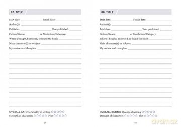 My Book Journal: A 100-Book Reading Diary for Bibliophiles [KSIĄŻKA]