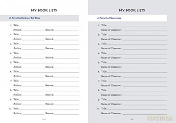 My Book Journal: A 100-Book Reading Diary for Bibliophiles [KSIĄŻKA]
