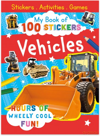 My Book of 100 Stickers - Monster Machines | 100 Reusable Stickers | Activity Bookook - Npp [KSIĄŻKA]