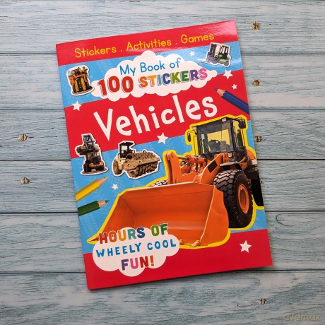 My Book of 100 Stickers - Monster Machines | 100 Reusable Stickers | Activity Bookook - Npp [KSIĄŻKA]