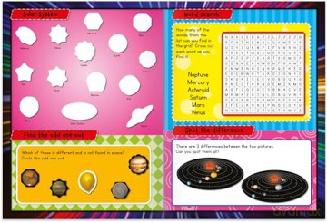 My Book of 100 Stickers - Space | 100 Reusable Stickers | Activity Book - Npp [KSIĄŻKA]