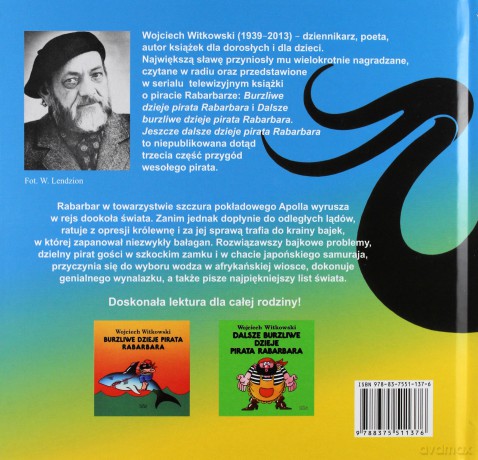Jeszcze Dalsze Burzliwe Dzieje Pirata Rabarbara - Witkowski W. [KSIĄŻKA]
