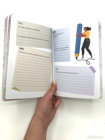 My Daily Gratitude Journal: Bring Positivity and Joy Into Every Day [KSIĄŻKA]