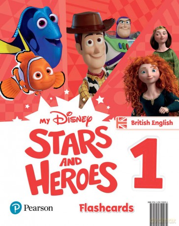 My Disney Stars and Heroes British Edition Level 1 Flashcards (Friends and Heroes) [KSIĄŻKA]