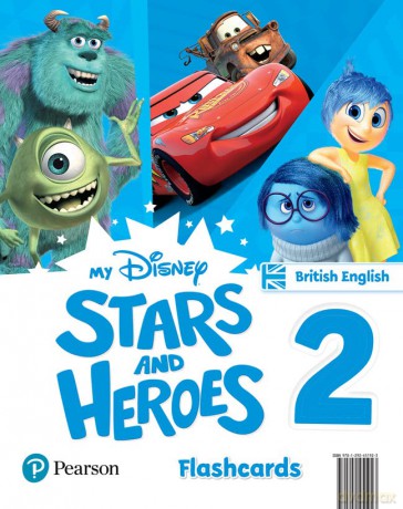 My Disney Stars and Heroes British Edition Level 2 Flashcards (Friends and Heroes) [KSIĄŻKA]