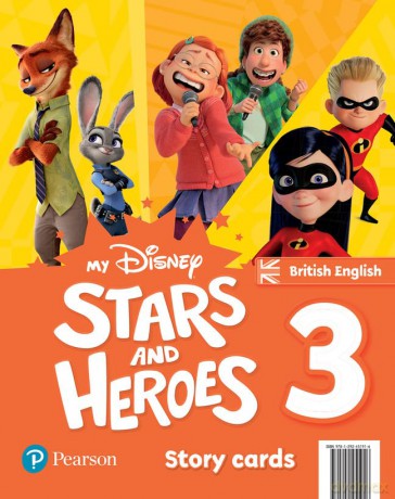 My Disney Stars and Heroes British Edition Level 3 Story Cards (Friends and Heroes) [KSIĄŻKA]