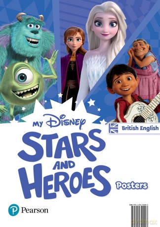 My Disney Stars and Heroes British Edition Posters (Friends and Heroes) [KSIĄŻKA]