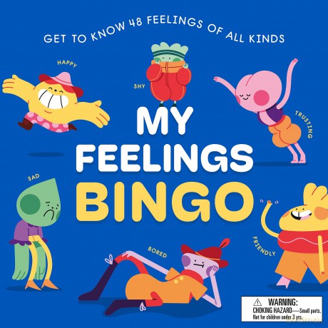 My Feelings Bingo: Get To Know 48 Feelings of All Kinds - Dr Emily Midouhas [KSIĄŻKA]