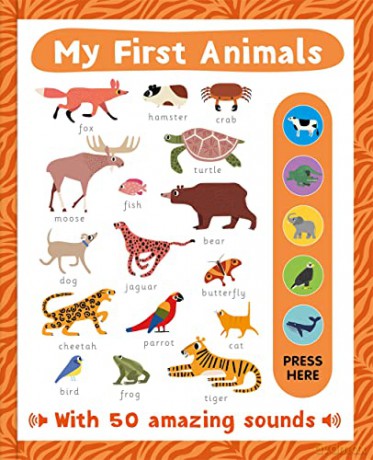 My First Animals (Early Learning Sound Book) [KSIĄŻKA]