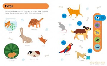 My First Animals (Early Learning Sound Book) [KSIĄŻKA]