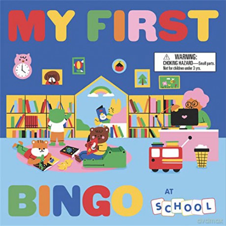 My First Bingo School [KSIĄŻKA]