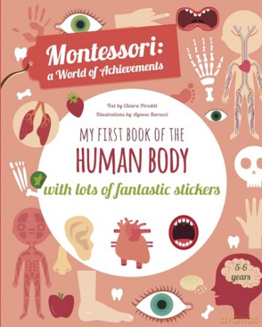 My First Book of the Human Body: Montessori Activity Book - Chiara Piroddi [KSIĄŻKA]