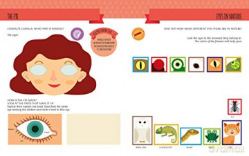 My First Book of the Human Body: Montessori Activity Book - Chiara Piroddi [KSIĄŻKA]