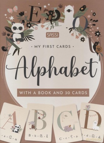 My First Cards - Alphabet - V Manuzzato [KSIĄŻKA]