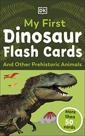 My First Dinosaur Flash Cards - Dk [KSIĄŻKA]