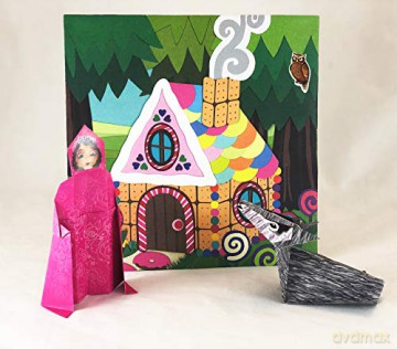 My First Origami Fairy Tales Kit: Paper Models of Knights, Princesses, Dragons, Ogres and More! (includes Folding Sheets, Easy-to-Read Instructions, Story Backdrops, 85 stickers) - Joel Stern [KSIĄŻKA]