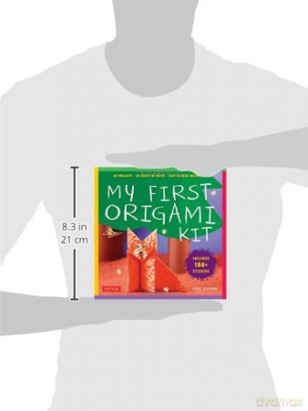 My First Origami Kit: 20 Kid-Tested Sticker Fun Projects: (Origami Kit with Book, 60 Papers, 150 Stickers, 20 Projects) - Joel Stern [KSIĄŻKA]