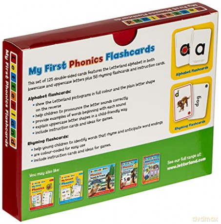 My First Phonics Flashcards: 1 - Lyn Wendon [KSIĄŻKA]