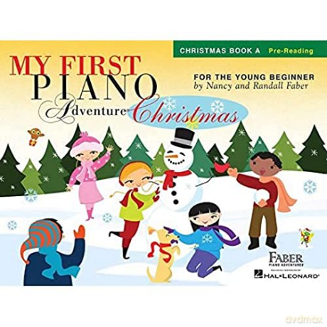 My First Piano Adventure Christmas Book A Pre-Reading Pf Book [KSIĄŻKA]