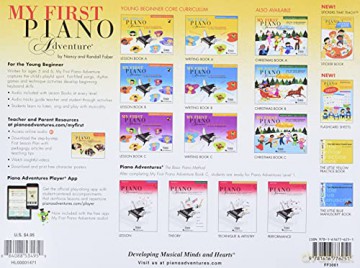 My First Piano Adventure Christmas Book A Pre-Reading Pf Book [KSIĄŻKA]