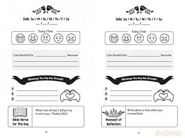 My First Prayer and Gratitude Journal: Daily Blessings and Bible Verses for Kids - Imperial [KSIĄŻKA]