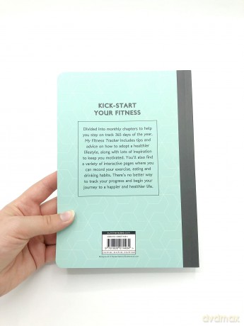 My Fitness Tracker: A Journal to Help You Map Out and Improve Your Health and Well-Being - Anna Barnes [KALENDARZ]