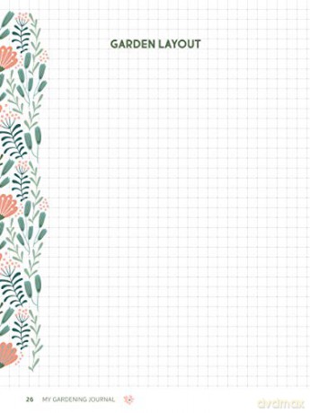 My Gardening Journal (Quiet Fox Designs) Organize Your Gardening Life: Set Annual Goals, Chart Garden Design, Keep a Record of Your Work, Track Crop Performance, and Note What You Learn Each Season - Editors of Quiet Fox Designs [KSIĄŻKA]