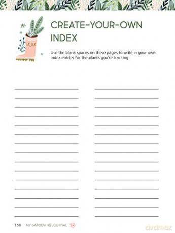 My Gardening Journal (Quiet Fox Designs) Organize Your Gardening Life: Set Annual Goals, Chart Garden Design, Keep a Record of Your Work, Track Crop Performance, and Note What You Learn Each Season - Editors of Quiet Fox Designs [KSIĄŻKA]