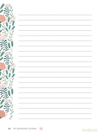 My Gardening Journal (Quiet Fox Designs) Organize Your Gardening Life: Set Annual Goals, Chart Garden Design, Keep a Record of Your Work, Track Crop Performance, and Note What You Learn Each Season - Editors of Quiet Fox Designs [KSIĄŻKA]