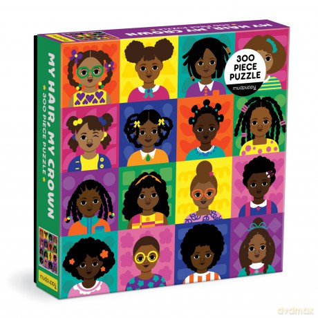 My Hair, My Crown 300 Piece Puzzle - Mudpuppy [PUZZLE]