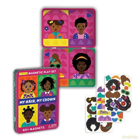 My Hair, My Crown Magnetic Play Set - Tabitha Brown [KSIĄŻKA]