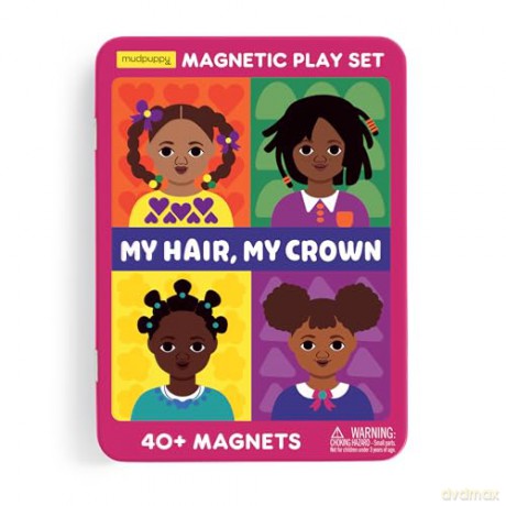 My Hair, My Crown Magnetic Play Set - Tabitha Brown [KSIĄŻKA]
