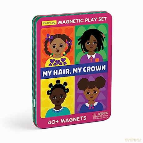 My Hair, My Crown Magnetic Play Set - Tabitha Brown [KSIĄŻKA]