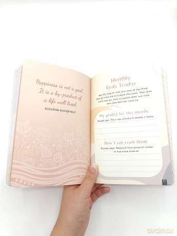 My Happiness Tracker: A Journal to Help You Map Out and Manage Your Happiness - Anna Barnes [KALENDARZ]