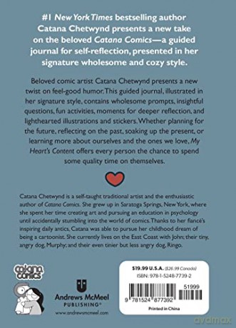 My Heart's Content: A Journal - Catana Chetwynd [KALENDARZ]