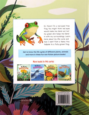 My Life as a Red-Eyed Tree Frog (My Life Cycle) - John Sazaklis [KSIĄŻKA]